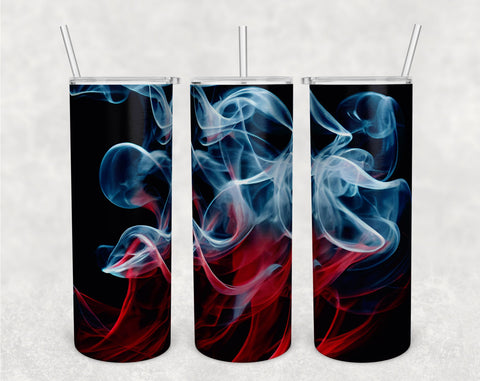 Smoke Tumbler Wraps Bundle, 20 Oz Skinny Tumbler Smoke Sublimation Designs, Seamless Tumbler PNG, 5 Designs Sublimation HappyDesignStudio 