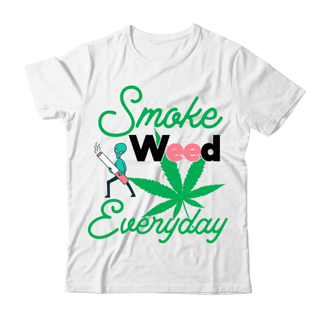 Smoke Weed Everyday SVG Design ,Weed SVG Bundle , Cannabis SVG Bundle SVG BlackCatsMedia 