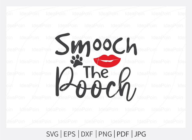 Smooch the Pooch, Birthday Dog svg, Birthday Dog Bandana, Dog Birthday svg, Funny Dog Bandana svg, Dog Life svg, Dog Mom, Dog png SVG Dinvect 