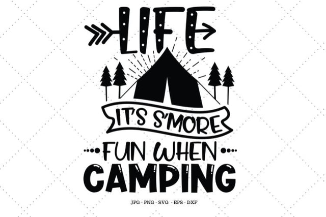 S'more Sign SVG, Camping SVG, Camper Svg, Camping Gift, Funny Saying SVG, Camping Mug Svg SVG SVG Digital Designer 