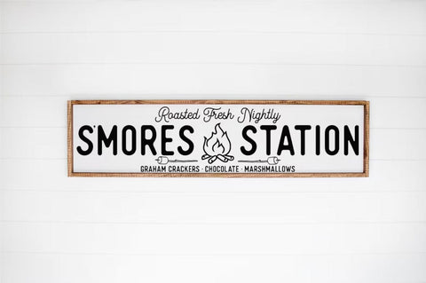 S'Mores Station SVG - Roasted Fresh Nightly SVG Pickled Thistle Creative 
