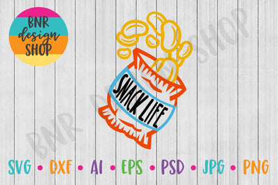 Snack Life SVG SVG BNRDesignShop 
