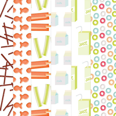 Snack Time Papers So Fontsy Design Shop 