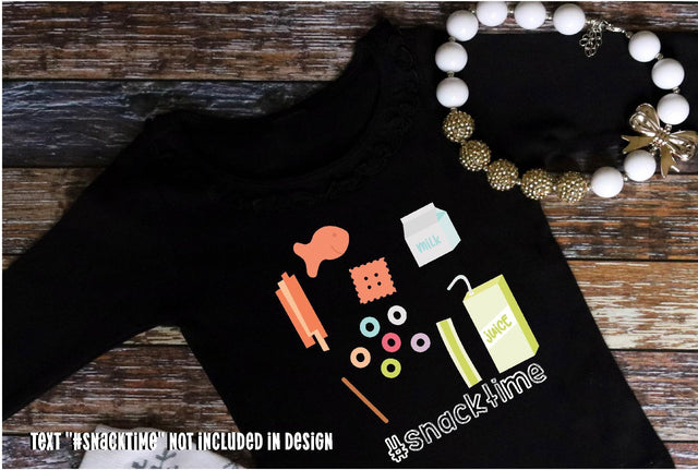 Snacks SVG So Fontsy Design Shop