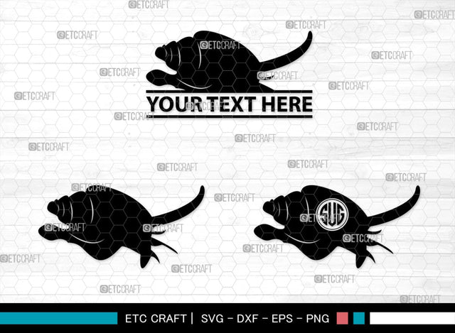 Snails Monogram, Snail Silhouette, Snail SVG, Snail, Sea Snail Svg, Snail Cricut Svg, SB00321 SVG ETC Craft 