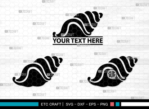 Snails Monogram, Snail Silhouette, Snail SVG, Snail, Sea Snail Svg, Snail Cricut Svg, SB00321 SVG ETC Craft 