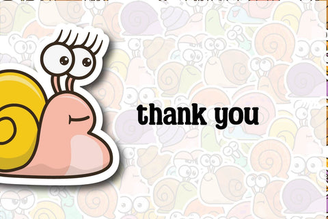 Snails sticker printable clipart SVG dadan_pm 