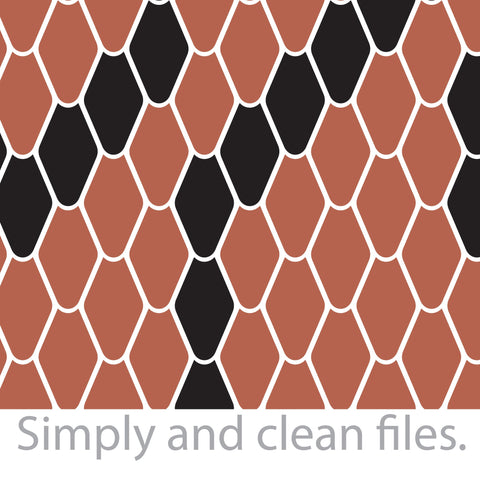 Snake skin pattern SVG TribaliumArtSF 