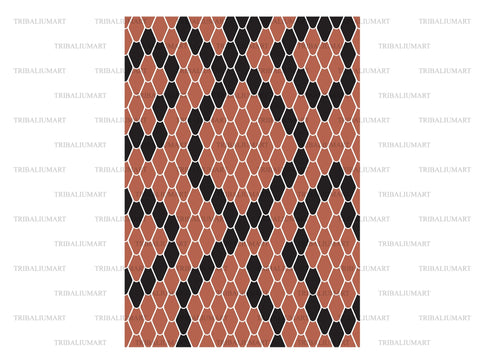 Snake skin pattern SVG TribaliumArtSF 