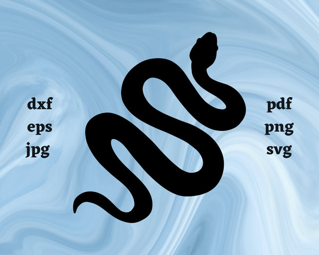 Snake SVG Cut File SVG Northern Light SVG 