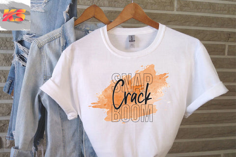 Snap Crack Boom SVG SVGista 