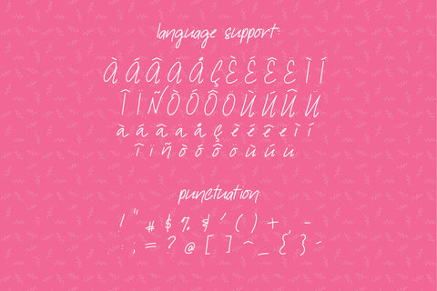 Snarky Flamingo Font Kitaleigh 