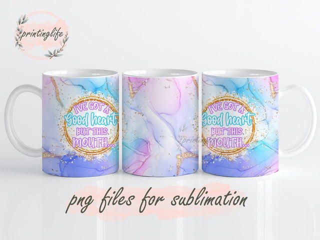 Snarky Mug Wrap, Funny Mom Press Sublimation Png Sublimation PrintingLife 