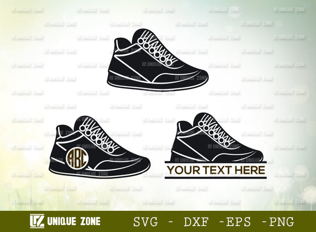 Sneakers SVG Monogram, Sneakers Svg, Shoes Svg, Running Shoes Svg, Chucks Svg, Trainer Svg, Converse Svg, Footwear Svg, Casual Shoes Svg, SVG Unique Zone 