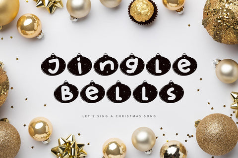 Snow Bells - Playful Display Font Font Alpaprana Studio 