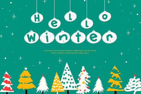 Snow Bells - Playful Display Font Font Alpaprana Studio 