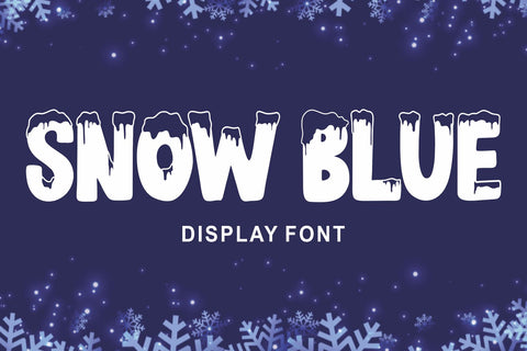 Snow Blue Font Kasih Ibu 