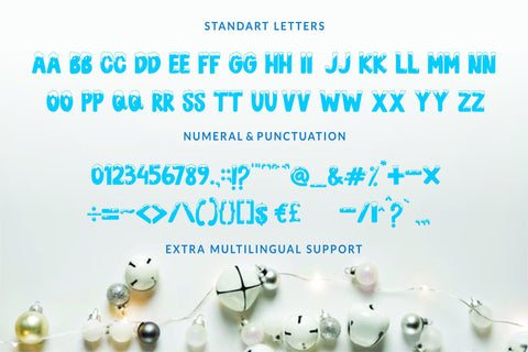 Snow Blue Font Kasih Ibu 