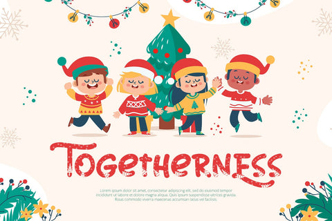 Snow Candy - Playful Display Font Font Alpaprana Studio 