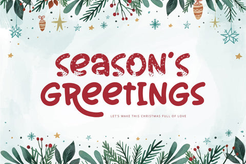 Snow Candy - Playful Display Font Font Alpaprana Studio 