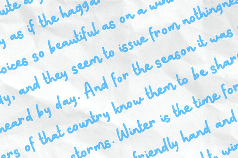 Snow Doodle | Handwritten Monoline Font Font Katario Studio 
