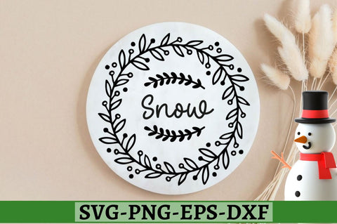 Snow SVG, Snow SVG DESIGNISTIC 