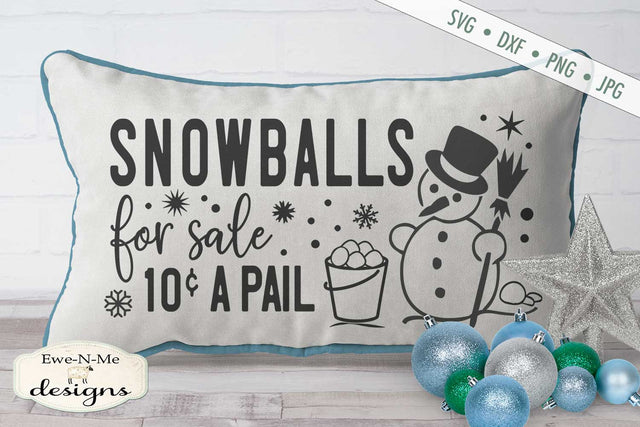 Snowballs for Sale - Winter - Christmas - SVG SVG Ewe-N-Me Designs 