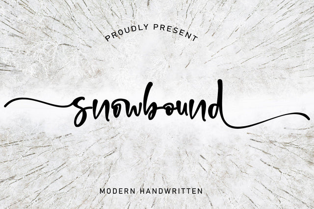 Snowbound Font Letterara 