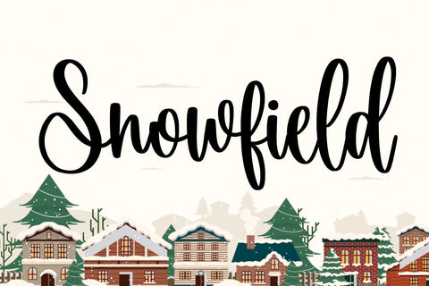Snowfield Font Mozarella 