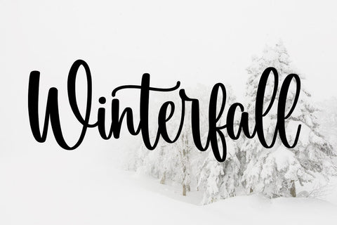 Snowfield Font Mozarella 