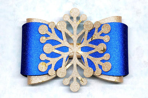 Snowflake bow bundle SVG ArtiCuties 