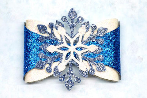 Snowflake bow bundle SVG ArtiCuties 