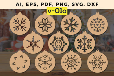 snowflake CHRISTMAS cut file Bundle svg, Multilayer Laser Cut Files, SVG, 3D Designs, Mini Design Bundles SVG MD JOYNAL ABDIN 