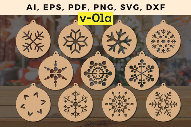 snowflake CHRISTMAS cut file Bundle svg, Multilayer Laser Cut Files, SVG, 3D Designs, Mini Design Bundles SVG MD JOYNAL ABDIN 
