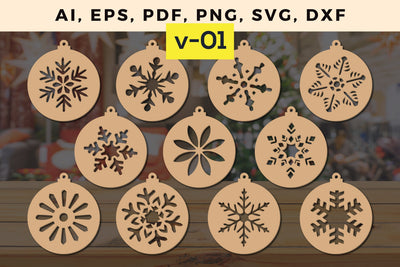 snowflake CHRISTMAS cut file Bundle svg, Multilayer Laser Cut Files, SVG, 3D Designs, Mini Design Bundles SVG MD JOYNAL ABDIN 