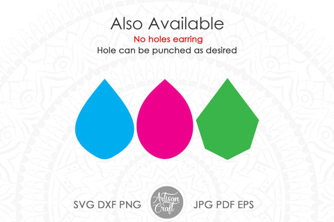 Snowflake Earring SVG cut file kit for Christmas SVG Artisan Craft SVG 