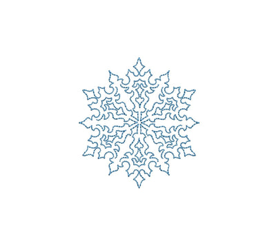 Snowflake Embroidery Design Embroidery/Applique DESIGNS Nino Nadaraia 