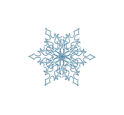Snowflake Embroidery Design Embroidery/Applique DESIGNS Nino Nadaraia 