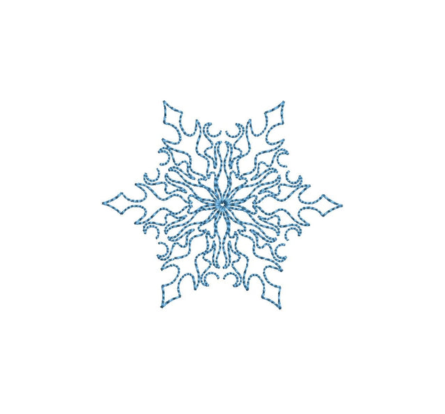 Snowflake Embroidery Design Embroidery/Applique DESIGNS Nino Nadaraia 
