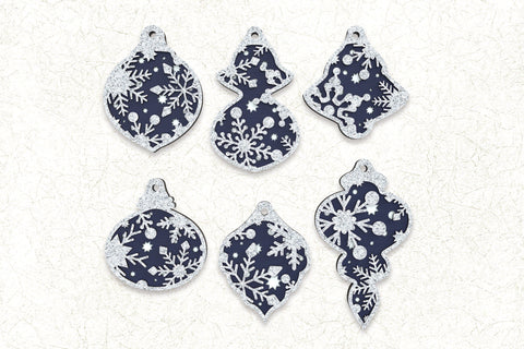 Snowflake Layered Christmas Ornaments SVG cut files SVG Angel on Empire 