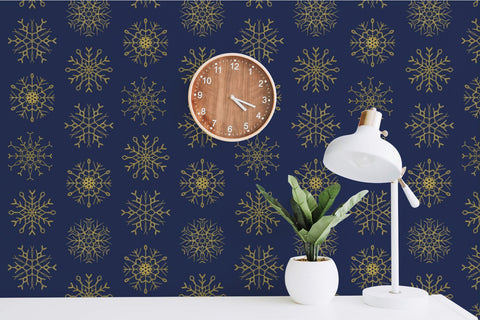 Snowflake pattern seamless snowflakes winter digital paper Digital Pattern KatineArt 