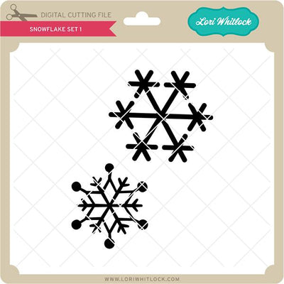 Snowflake Set 1 SVG Lori Whitlock 