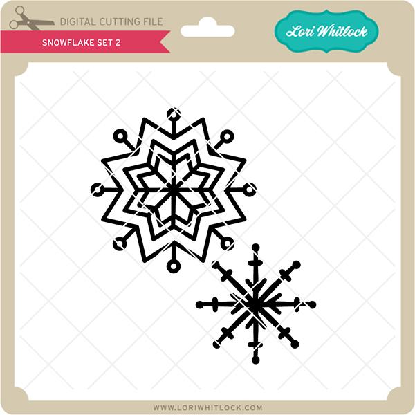 Snowflake Set 2 SVG Lori Whitlock 