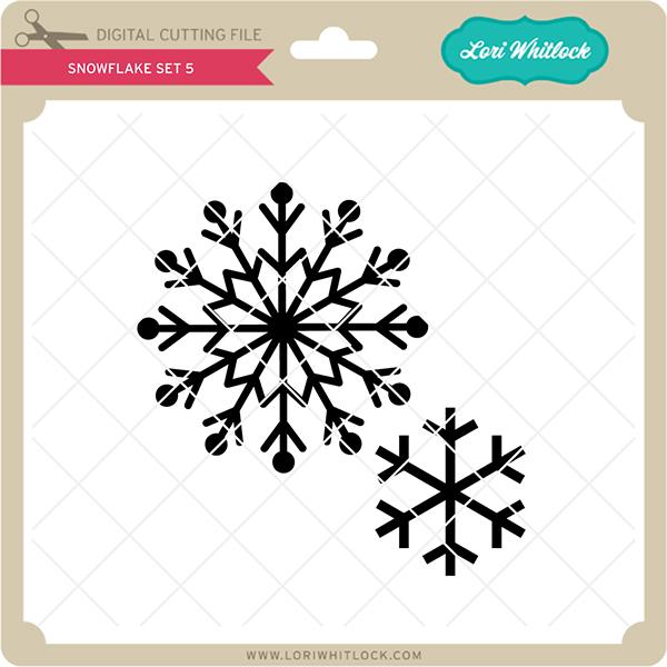 Snowflake Set 5 SVG Lori Whitlock 