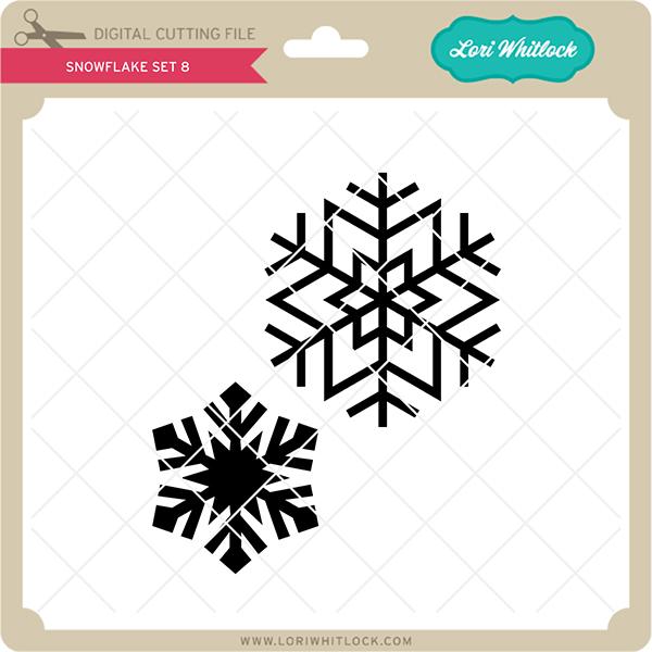 Snowflake Set 8 SVG Lori Whitlock 