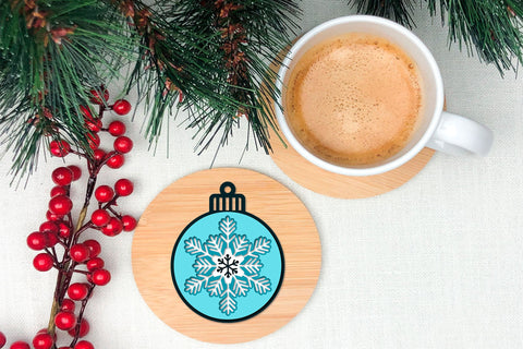 Snowflake SVG, 3D SVG Christmas Ornament, Layered Ornament. 3D Paper Elinorka 