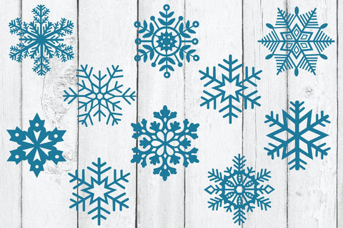 Snowflake SVG Bundle | Winter SVG | Christmas SVG SVG B Renee Design 