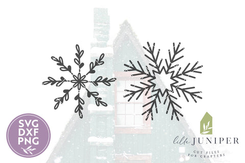 Snowflake SVG | Christmas Signs | Christmas SVG SVG LilleJuniper 