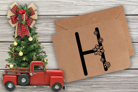 Snowflake SVG Letters, Alphabet SVG, 26 Letters SVG. SVG Elinorka 