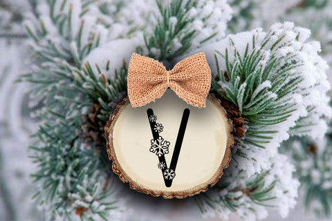 Snowflake SVG Letters, Alphabet SVG, 26 Letters SVG. SVG Elinorka 